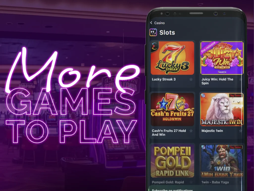 The slots categories are always full of an incredible variety of games and are constantly being added to.