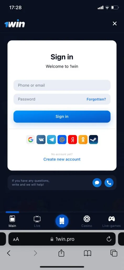 Log in to your account and enter your details.