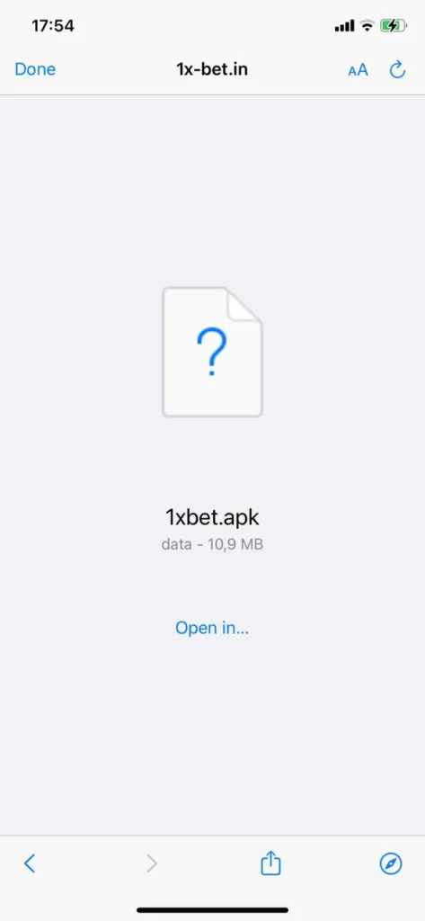 Download and install the apk file.