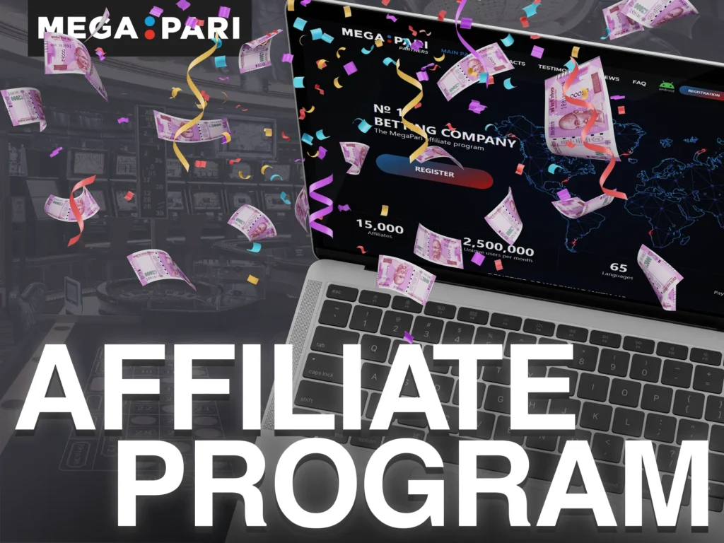 Join the Megapari affiliate program.