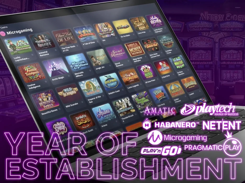 Importance of long-time work of casino games providers.