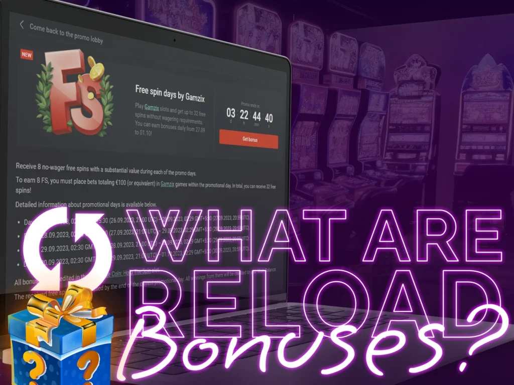 Learn what is the reload bonuses are.