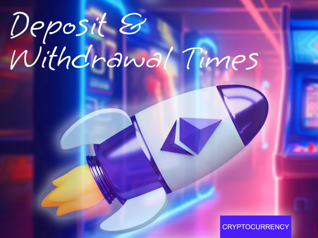The advantage of using cryptocurrency as an online payment method is the instantaneous execution of transactions.
