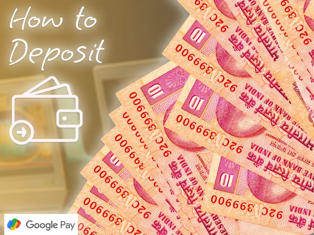 Fund your account using Google Pay.