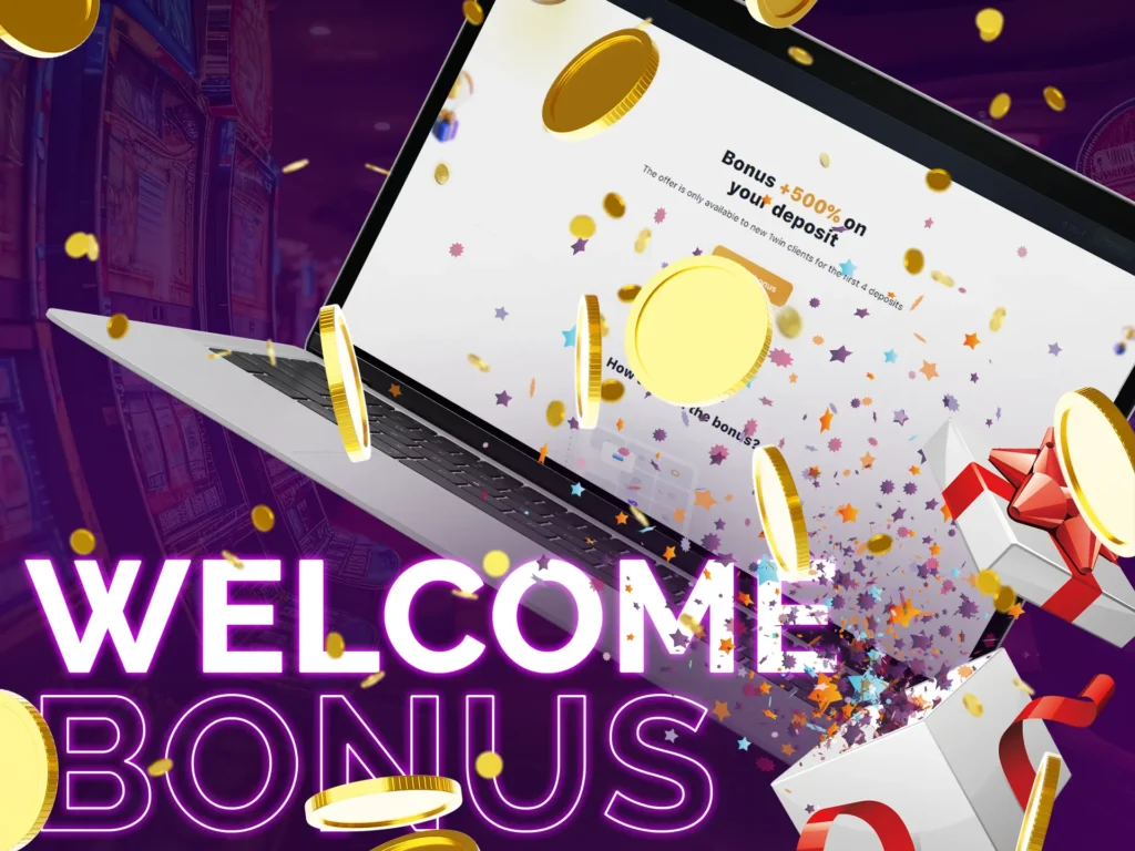 Enjoy welcome deposit bonus!