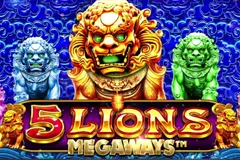 Follow the link and play the 5 Lions Megaways Slot.