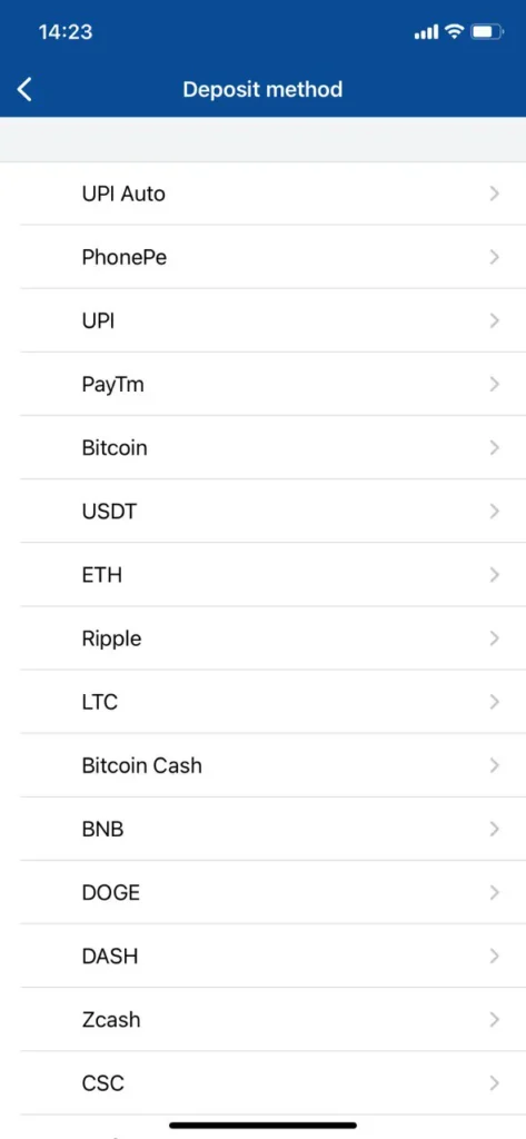 Make your first deposit and get a welcome bonus.