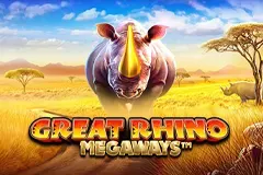 Follow the link to start playing the Great Rhino Megaways Slot.