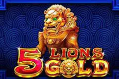 Enjoy playing 5 Lions Gold slot.