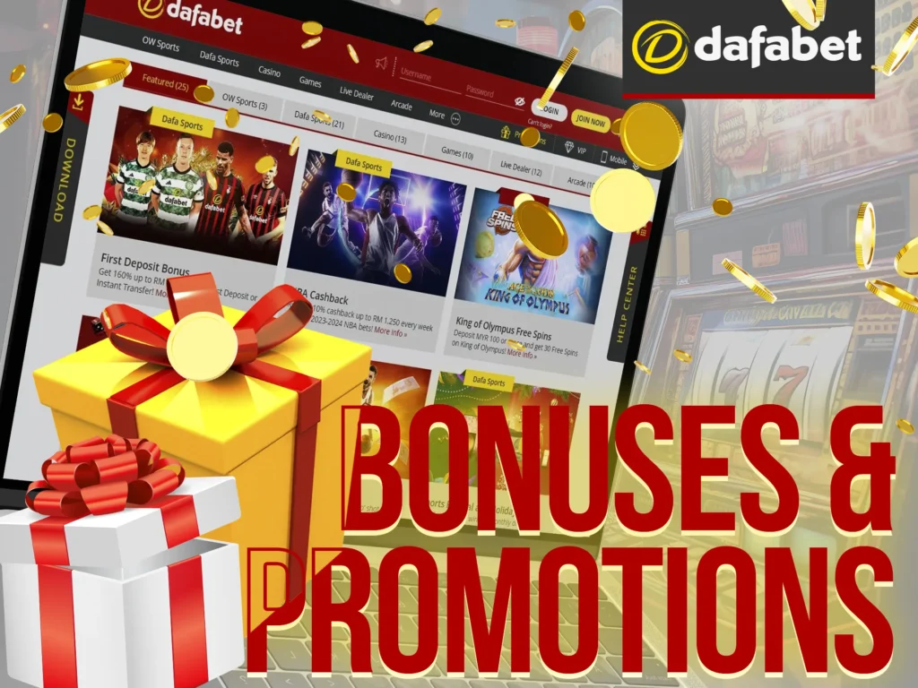 Don't miss the opportunity to get a Dafabet bonus for playing slots.
