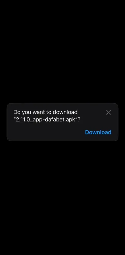 Start downloading the Dafabet app for Ios.