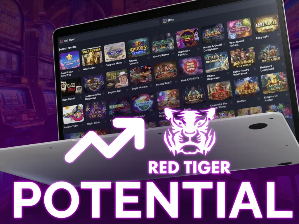 Big win potential in Red Tiger's high-dispersion slots like Gonzo's Quest Megaways, Piggy Riches Megaways, and Dynamite Riches.