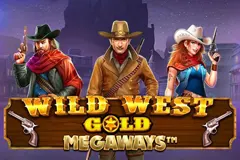 Play and win in the exciting Wild West Gold Megaways slot.