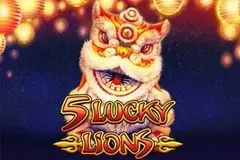 Play the magical 5 Lucky Lions Slot.