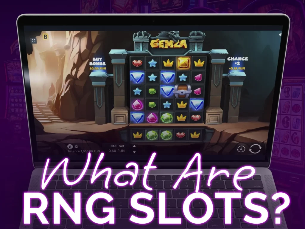 RNG slots ensure fair play.