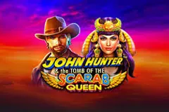 Play the thrilling John Hunter and the Tomb of the Scarab Queen slot.
