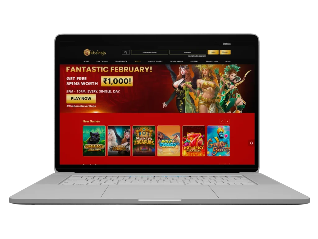 If you want to play slots, choose Khelraja Casino.