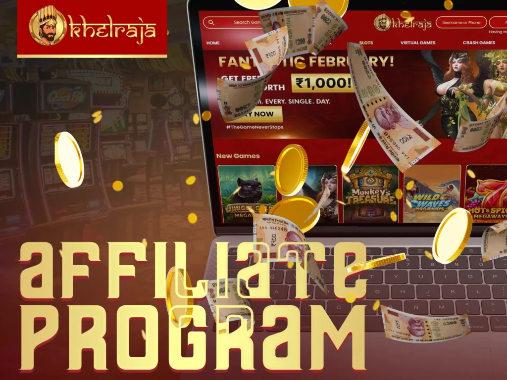 Earn money promoting Khelraja as an affiliate.