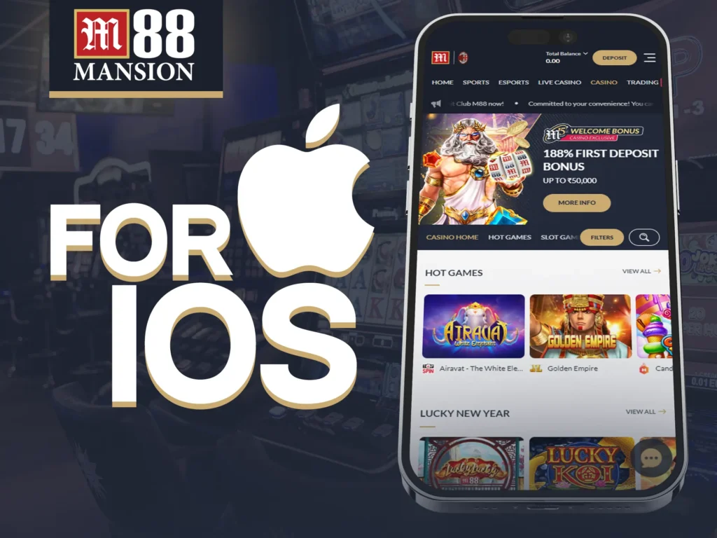 M88 app offers convenient features for iOS users.