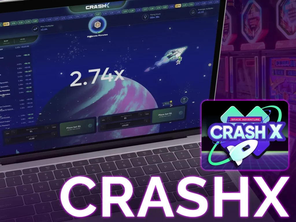 Experience thrills with Crash X, offering versatile gambling options.