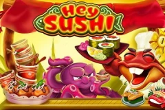 Try Habanero's amazing Hey Sushi slot.