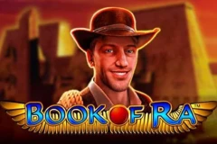 Travel to Egypt and explore the lost tombs in the legendary Book of Ra slot.
