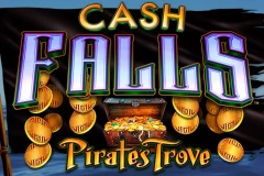 Try the exciting Cash Falls Pirate's Trove slot.