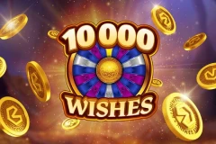 Try playing the 10000 Wishes slot from Alchemy Gaming.