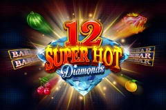 12 Super Hot Diamonds is a classic slot from Wizzard Games.