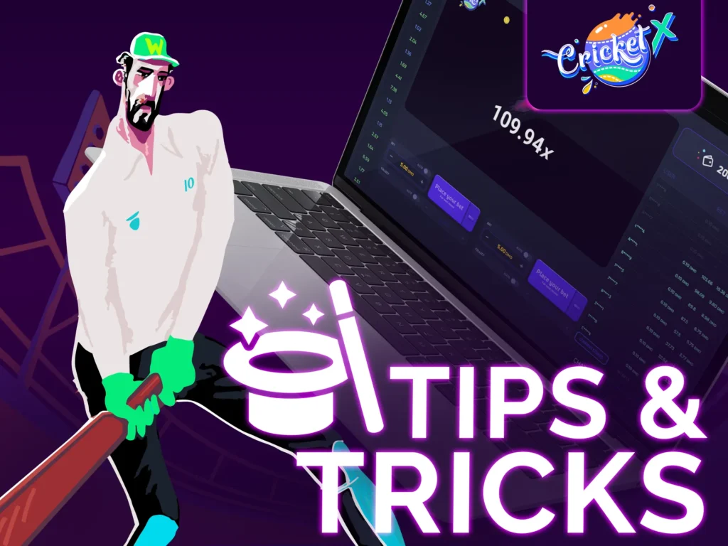 CricketX tips for better winnings.