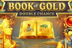Play Book of Gold Double Chance slot.
