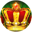 Spin the reels of prosperity in Mighty Symbols Crowns slot.