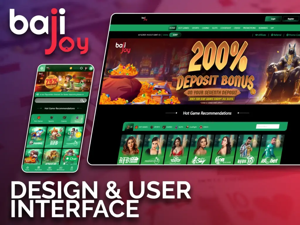 Bajijoy website and app are well-designed and easy to use.
