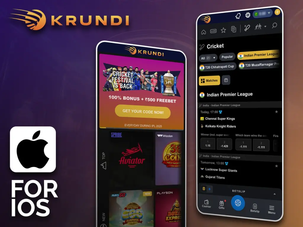 The Krundi app for iOS will be available very soon.