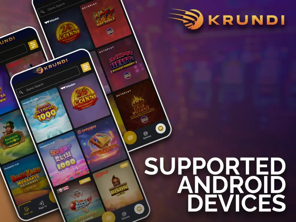 Check if your device meets the minimum Krundi system requirements.